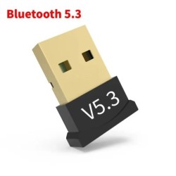 Bluetooth 5.4 Adapter USB Bluetooth 5.3 Dongle Bluetooth Receiver & Tr
