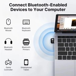 Mini USB Bluetooth 5.4 Audio Dongle Adapter Wireless Receiver/Transmit