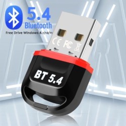 Bluetooth 5.4 Adapter for Pc Usb Bluetooth Dongle Receiver for Speaker