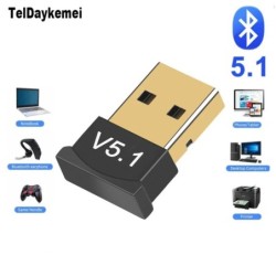 USB Bluetooth 5.1 Adapter Transmitter Receiver Bluetooth Audio Bluetoo