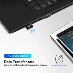 USB Bluetooth 5.1 Adapter Transmitter Receiver Bluetooth Audio Bluetoo