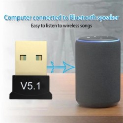 USB Bluetooth 5.1 Adapter Transmitter Receiver Bluetooth Audio Bluetoo