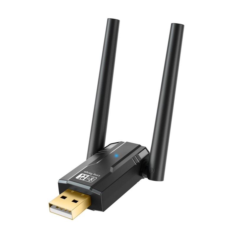 150M USB Bluetooth 5.4 Adapter for PC Wireless Mouse Keyboard Music Au