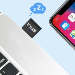 Bluetooth Adapter BT V5.4/5.3/5.1/5.0 USB Dongle Receiver For PC Wirel