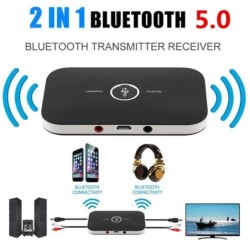B6 Bluetooth 5.0 Audio Transmitter Receiver Wireless Adapter USB Dongl
