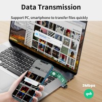 USB Bluetooth Adapter Bluetooth 5.4 Receiver PC Dongle for Speaker, Mo
