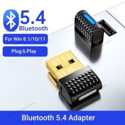 USB Bluetooth 5.4 Adapter Bluetooth 5.3 Dongle Bluetooth Receiver & Tr