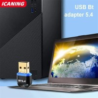 Bluetooth 5.4 Adapter for PC USB Dongle Bluetooth Receiver for Speaker