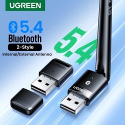 UGREEN USB Bluetooth 5.3 5.4 Dongle Adapter for PC Speaker Wireless Mo