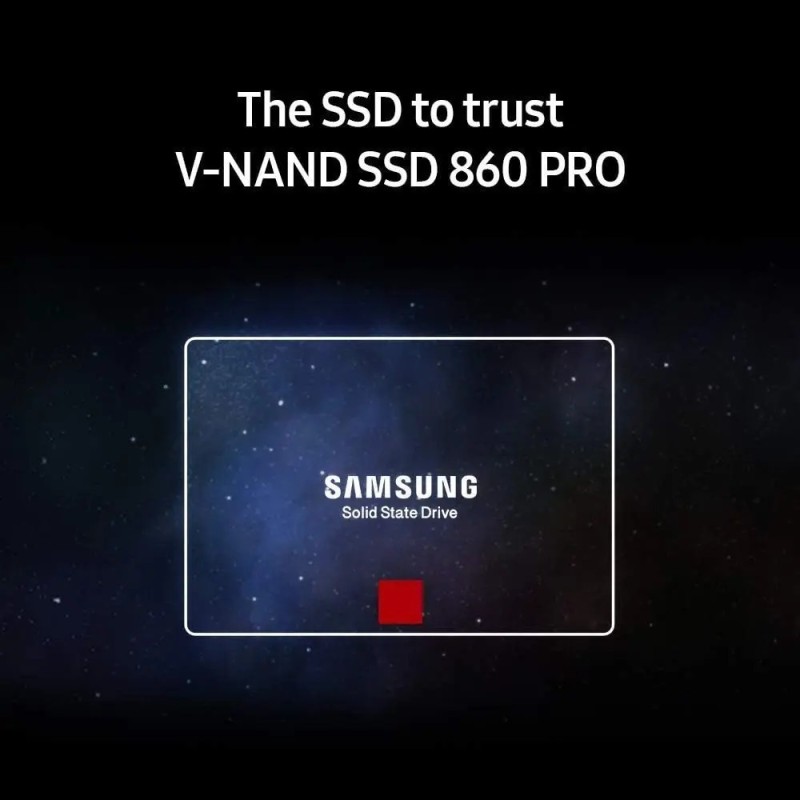 USED Original SAMSUNG 860 PRO SSD 256GB 2.5 Inch SATA III Internal Sol