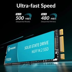 PHIXERO High-Performance M.2 NGFF SSD 500MB/S SATA SSD 128GB 512GB 1TB