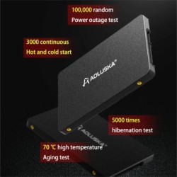 10Pcs 2.5 SATA 3 SSD 256 GB 512 GB Desktop Solid State Drive 1TB 512GB