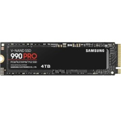 SAMSUNG 990 PRO SSD 4TB PCIe 4.0 M.2 2280 Internal Solid State Hard Dr