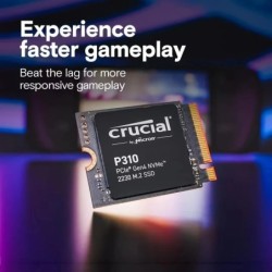 Crucial P310 1TB 2TB M.2 2230 NVMe PCIe Gen4 Internal SSD Compatible w