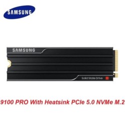 SAMSUNG SSD 9100 PRO with Heatsink 4TB PCIe 5.0x4 M.2 2280 Best for AI