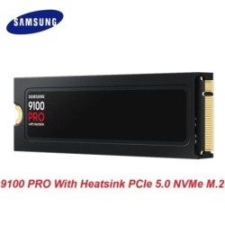 SAMSUNG SSD 9100 PRO with Heatsink 4TB PCIe 5.0x4 M.2 2280 Best for AI