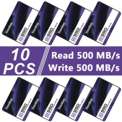 Ymeiton 10PCS SSD Solid State Drive 256GB 512GB 1TB SSD SATA SATA3 2.5