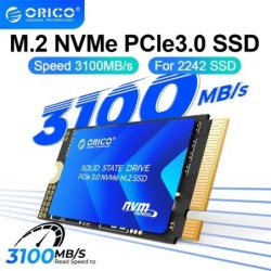 ORICO M.2 2242 SSD Portable M.2 NVMe PCIe3.0 Gen 3x4 3100 MB/s Interna