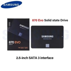 Samsung 2.5'' SATAIII SSD 870 Evo 2TB 1TB 500GB 250GB Internal Solid S