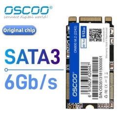 OSCOO M.2 SSD SATAIII 128GB 256GB 512GB 1TB HDD NGFF 2242 Hard Drive f