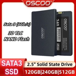 OSCOO SSD SATA3 2.5inch Hard Disk 120GB 240GB 512GB 3D TLC NAND Flash 