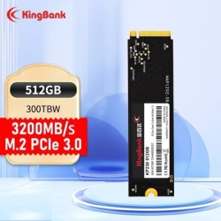 KingBank KP230 SSD NVMe M.2 PCIe 512GB Solid State Disk 2280 Internal 
