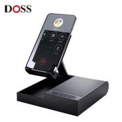 DOSS Wireless Bluetooth Speaker Cell Phone Stand 15W Wireless Charger 