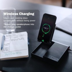 DOSS Wireless Bluetooth Speaker Cell Phone Stand 15W Wireless Charger 