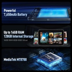 Ulefone Armor Pad Pro Rugged Tablet IP68/IP69K 4G MT8788 Tablet 16GB R