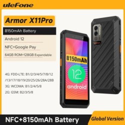 Ulefone Power Armor X11 Pro Rugged Phone 8150 mAh 64GB ROM Waterproof 
