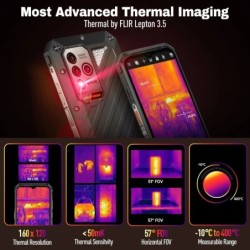 Ulefone Power Armor 18T Ultra 5G Rugged Phone 512GB ROM +24GB RAM Ther