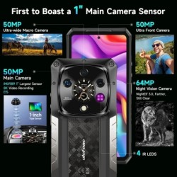 Ulefone Armor 28 Ultra 5G AI Rugged Phone 1TB ROM+32GB RAM Android Sma