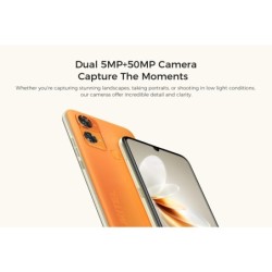 【World Premiere】OUKITEL C33 Smartphone 8GB+256GB Octa Core 6.8" HD+ Di