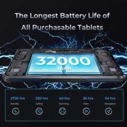 Oukitel RT7 5G TITAN Rugged Tablet 10.1" FHD+ 32000mAh 24GB+256GB Andr