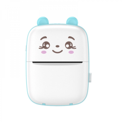 Cartoon Bear Mini Printer - Mobile Connectivity