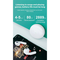 TWS Mini Design True Wireless Earbuds Touch Control Bluetooth Wireless Headset P63