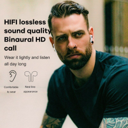 TWS Mini Design True Wireless Earbuds Touch Control Bluetooth Wireless Headset P63