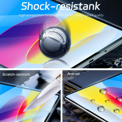 Ultra Slim Scratch Resistance Anti Blue Light Tempered Glass Phone Screen Protector for Apple iPad 10.9 10th Gen (2022) (Clear)