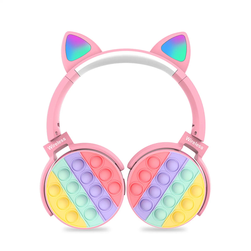 Fidget Headphones Kids Toy Headset, Wireless Bluetooth