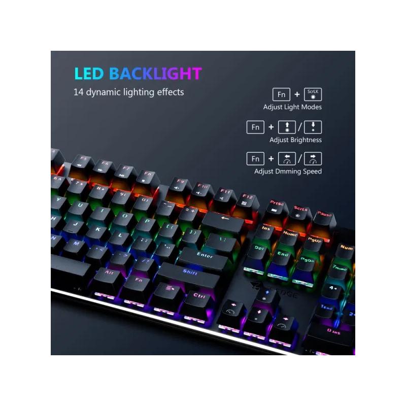 Z-EDGE UK104 104 Keys USB